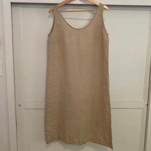 Linenfox Monstera Dress